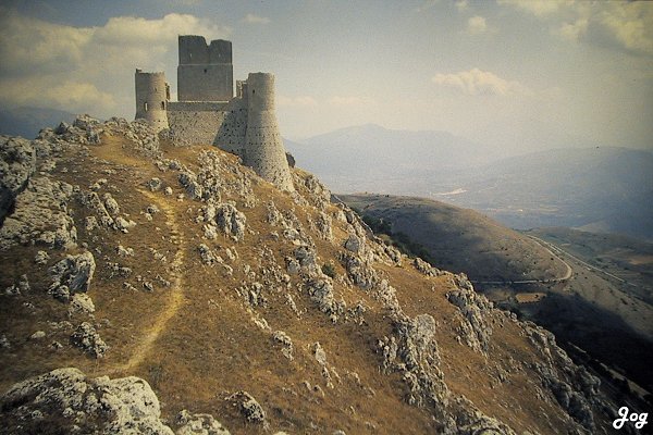 Rocca di Calascio, Abruzzen, Italie.