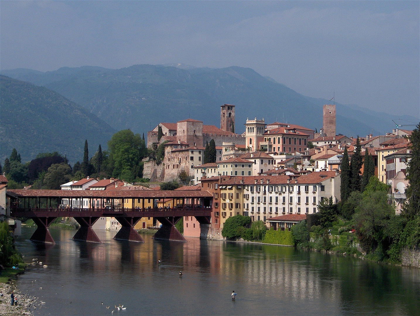 Ponte di Bassano of Ponte Vecchio, Bassano del Grappa