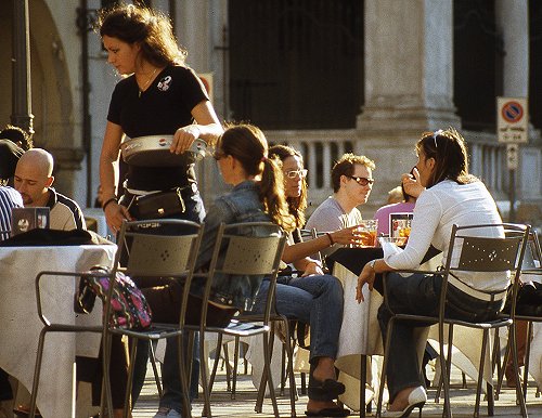 Terrasje in Padova, Itali