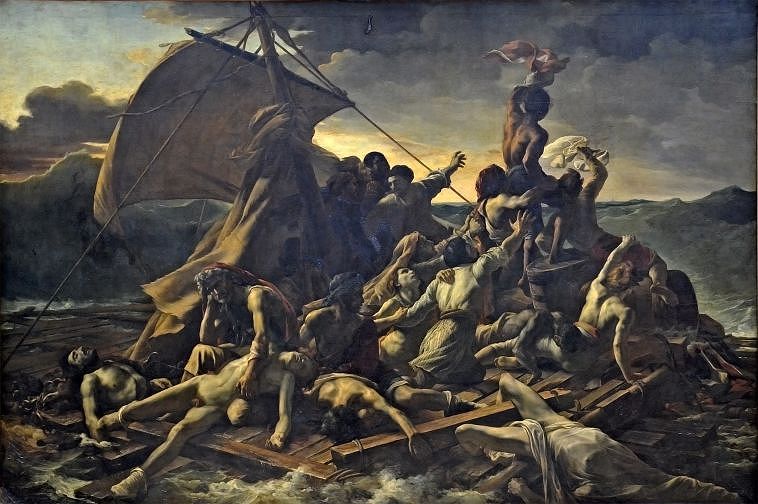 Theodore Gericault, het vlot van de Medusa