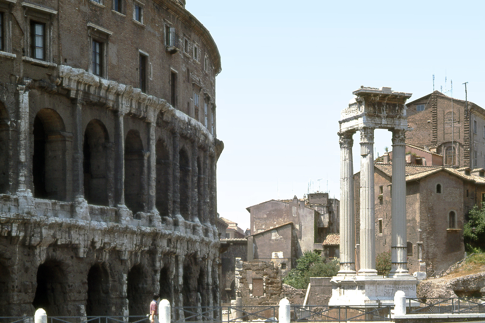 Theater van Marcellus, Rome, Itali, Theatre of Marcellus, Rome, Italy