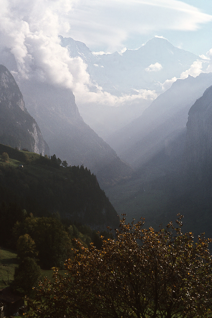 Lauterbrunnendal, Zwitserland, Lauterbrunnen valley, Switzerland