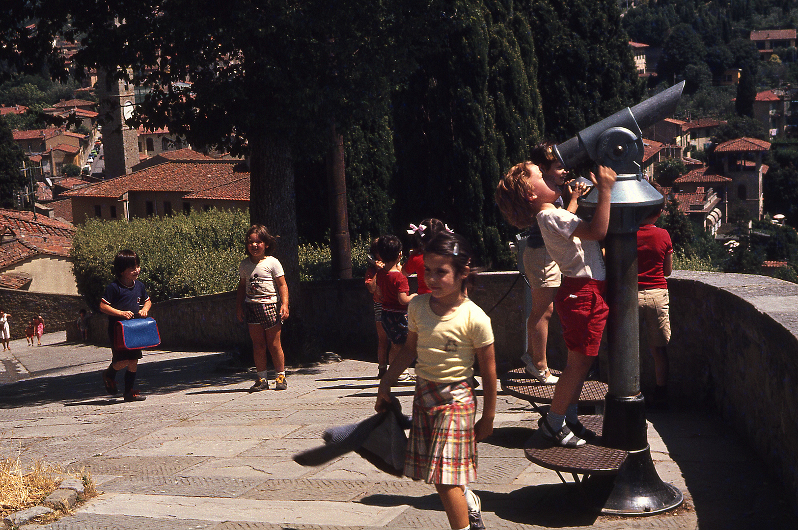 Kinderen in Fiesole (Toscane, Itali), Children in Fiesole (Tuscany, Italy)