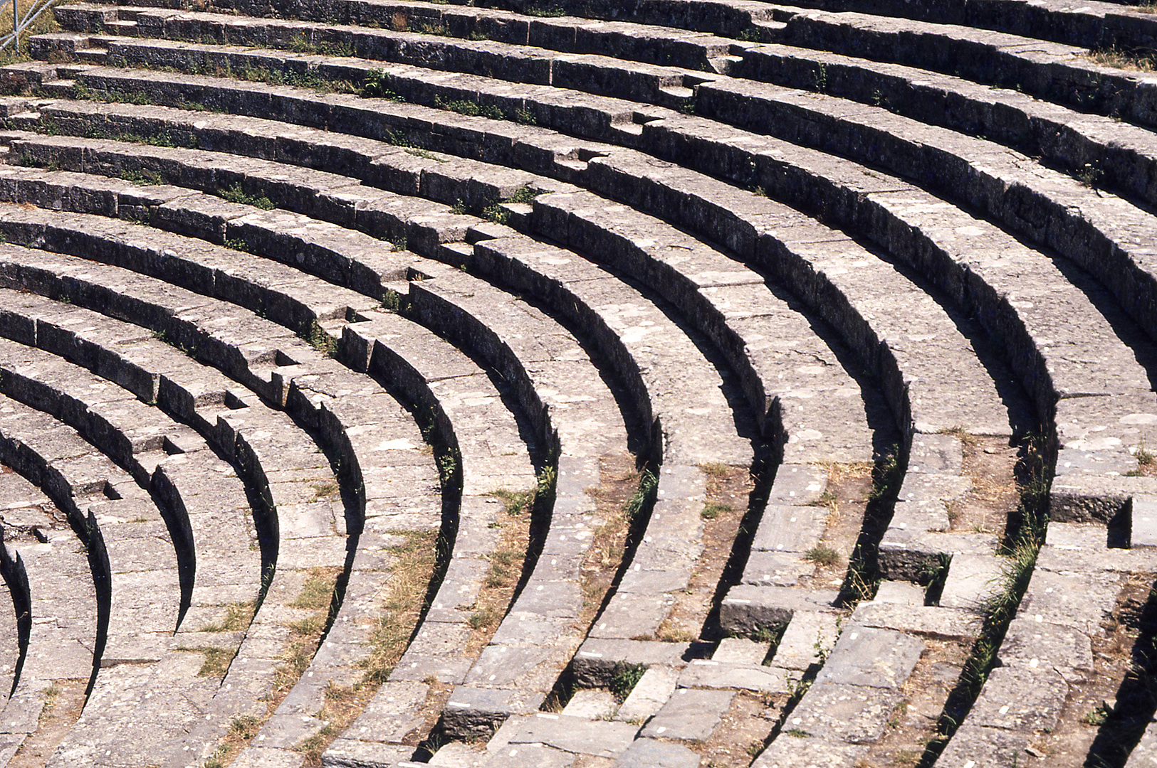 Romeins theater van Fiesole (Toscane, Itali); Roman Theatre of Fiesole (Tuscany, Italy)