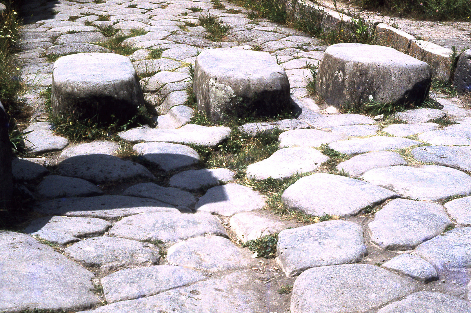Oversteekplaats Pompeii, Stepping stones Pompeii