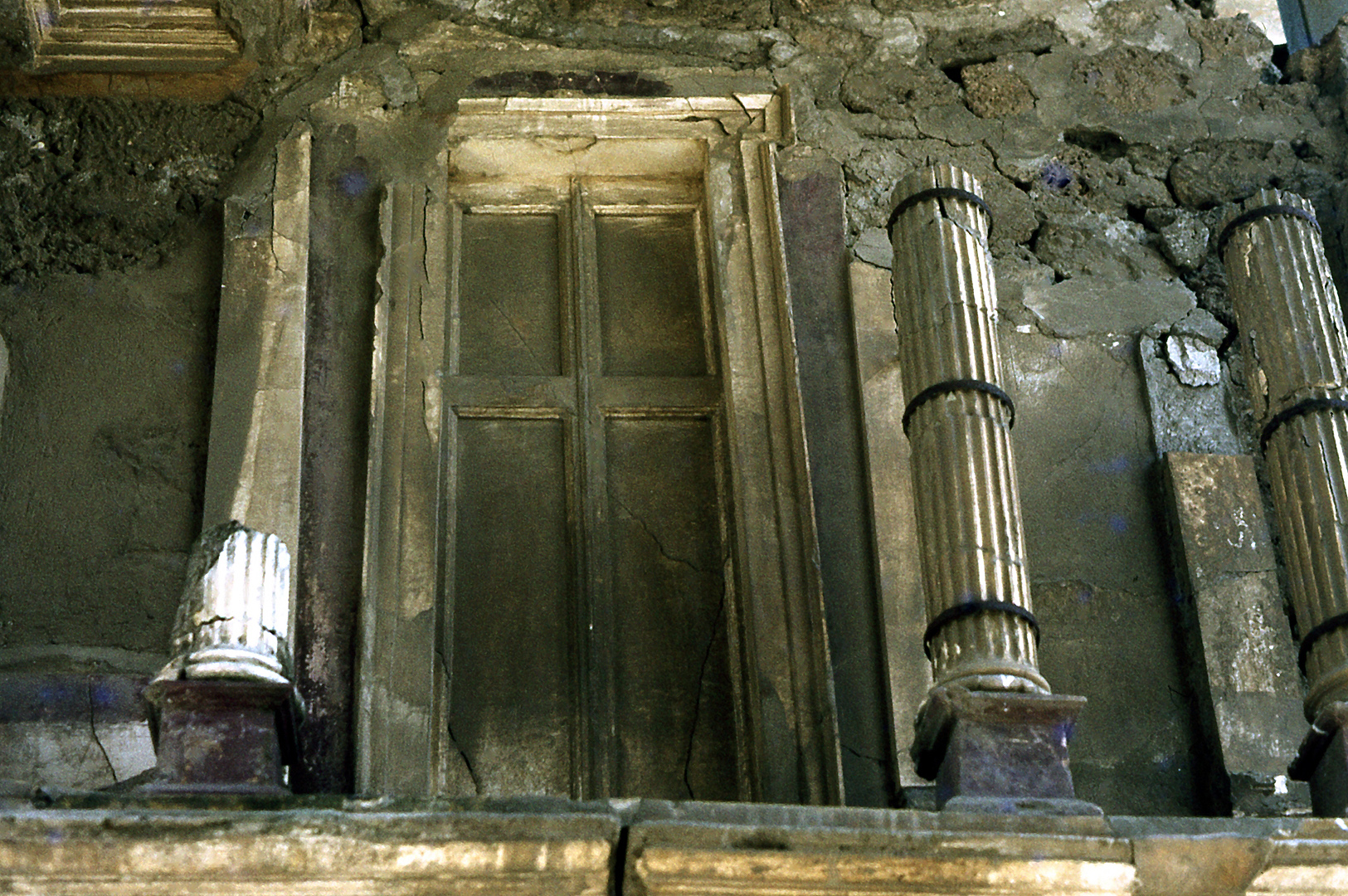 Lararium in the House of the Faun, Pompeii; Pompeii