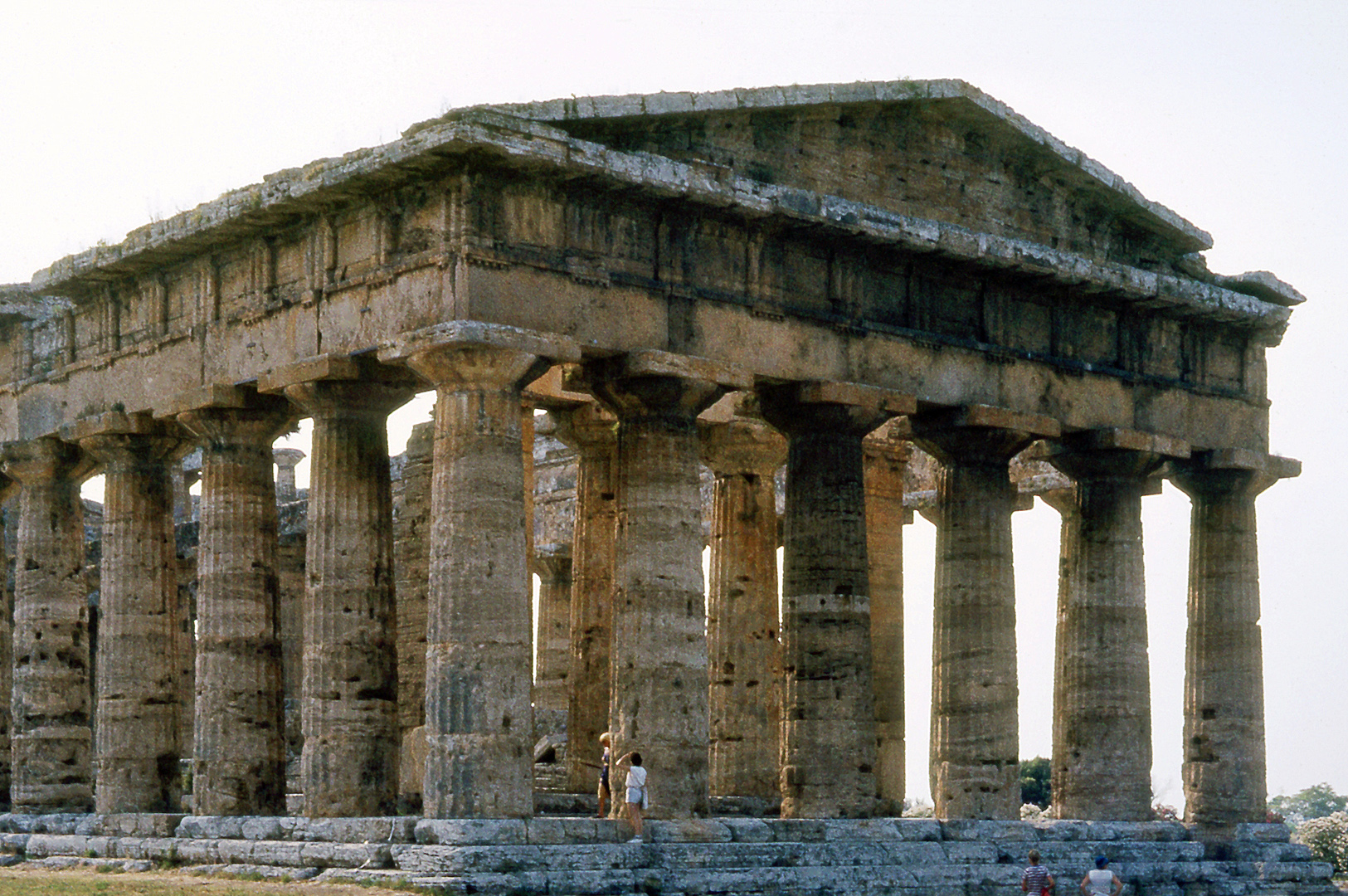 Tempel van Poseidon, Paestum (Campani. Itali), Temple of Poseidon, Paestum (Campania, Italy)