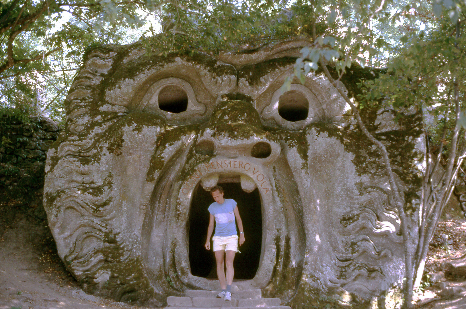 Tuinen van Bomarzo (Lazio, Itali); Gardens of Bomarzo (Lazio, Italy)