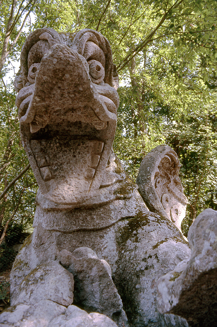 Tuinen van Bomarzo (Lazio, Itali), Gardens of Bomarzo (Lazio, Italy)