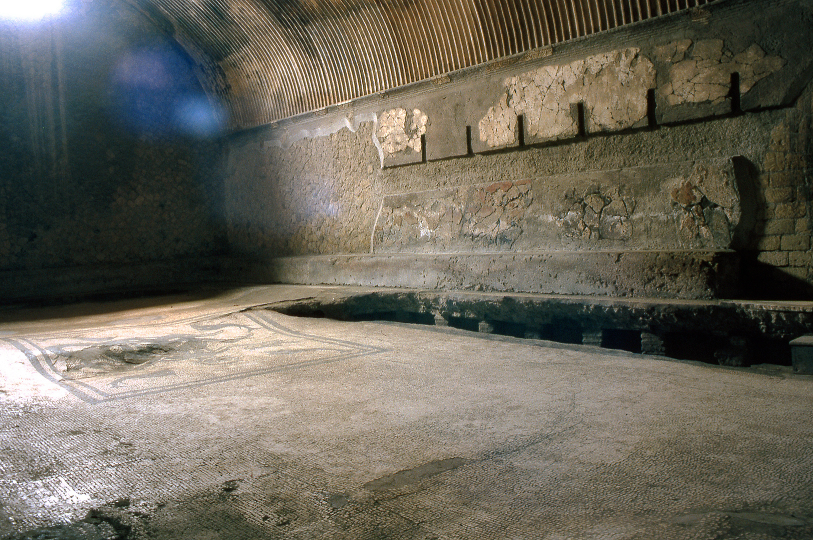 Thermen van Herculaneum (Campani, Itali), Baths of Herculaneum (Campania, Italy)