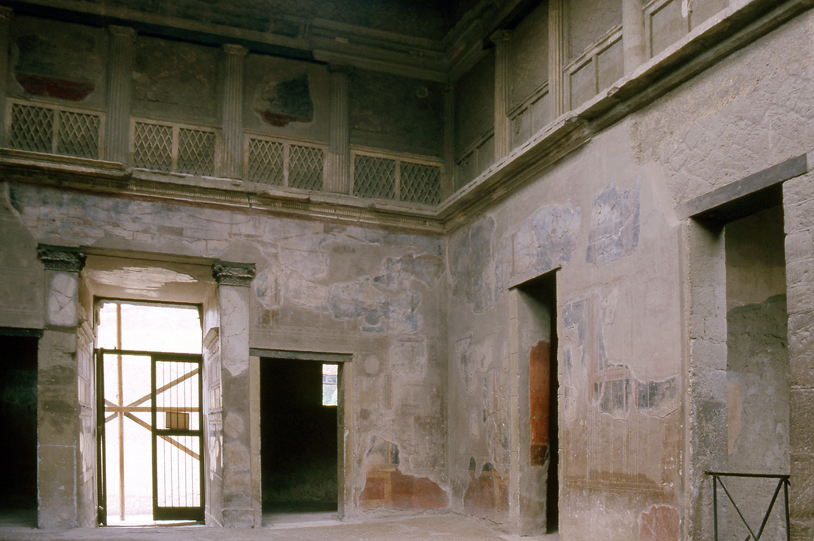 Samnitische huis in Herculaneum (Campani, Itali), Samnite house in Herculaneum (Campania, Italy)