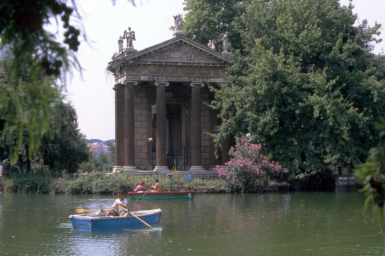 Villa Borghese (Rome, Itali); Villa Borghese gardens (Rome, Italy)