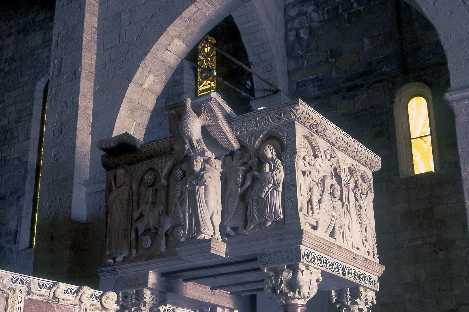 Duomo di San Cristoforo, Barga, Toscane, Itali, Cathedral of Saint Christopher, Barga, Tuscany