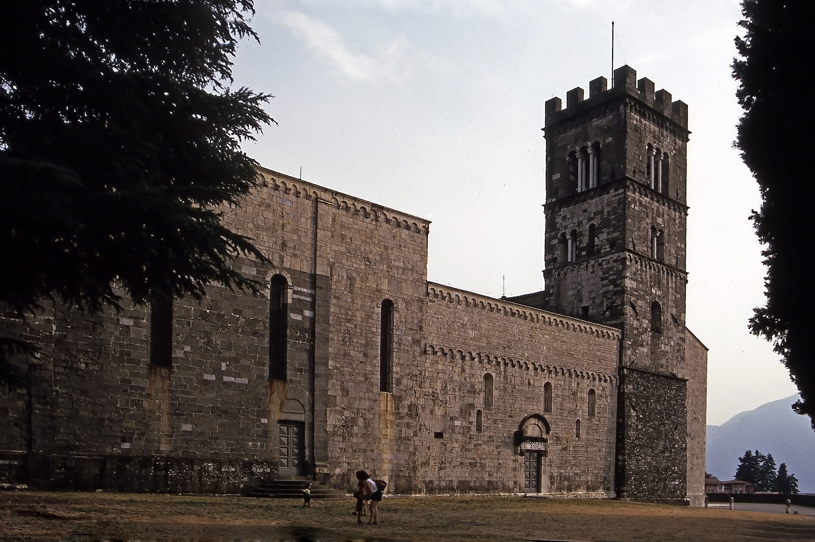 Kathedraal van Barga (Toscane, Itali), Barga Cathedral (Tuscany, Italy)