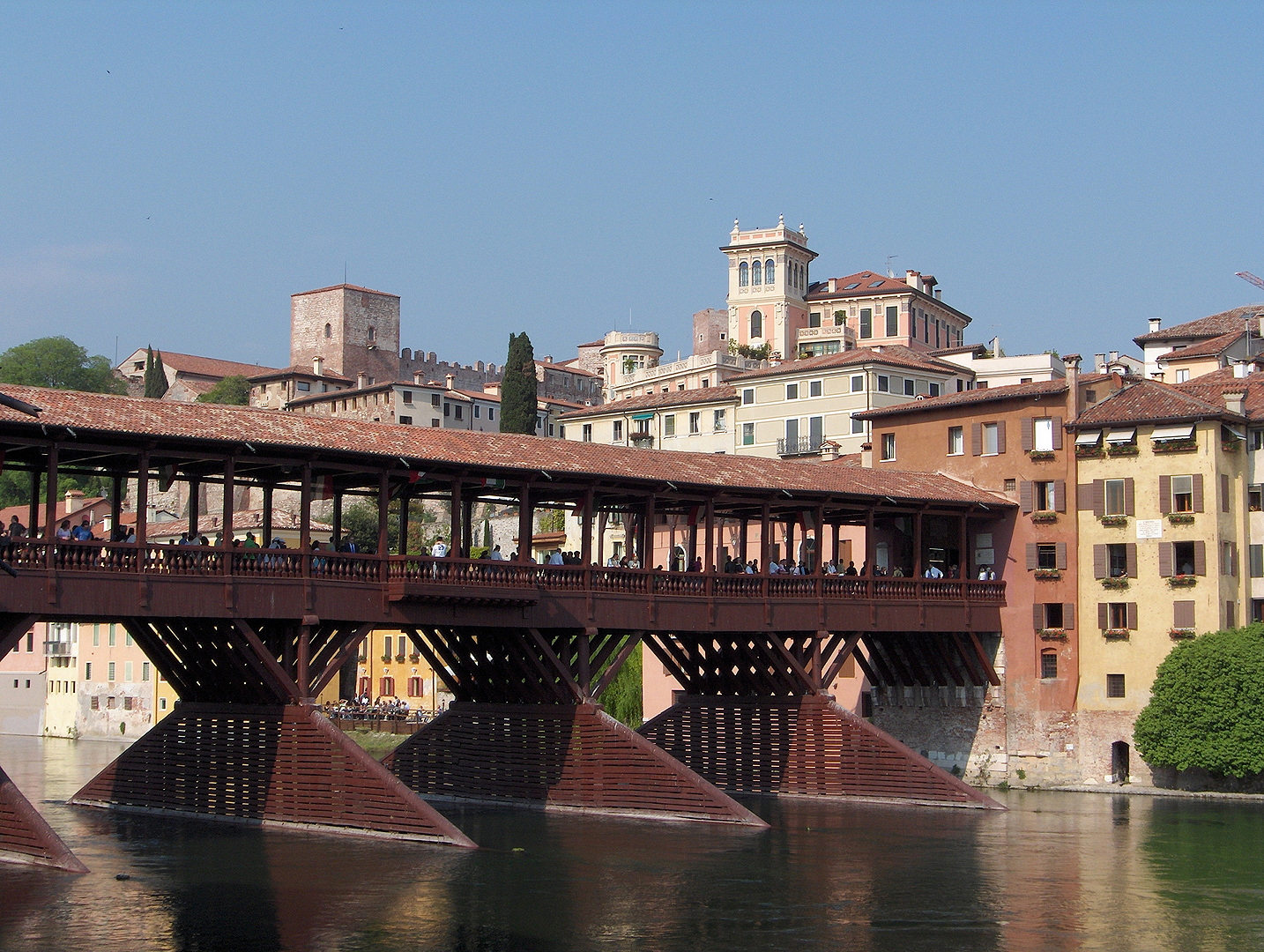 Ponte degli Alpini (Bassano del Grappa, Itali), Ponte degli Alpini (Bassano del Grappa, Italy)