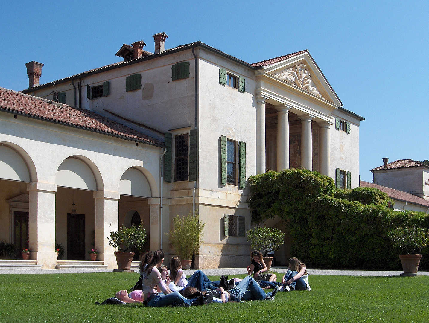 Villa Emo, Fanzolo (Vedelago), Veneto, Itali, Villa Emo, Veneto, Italy