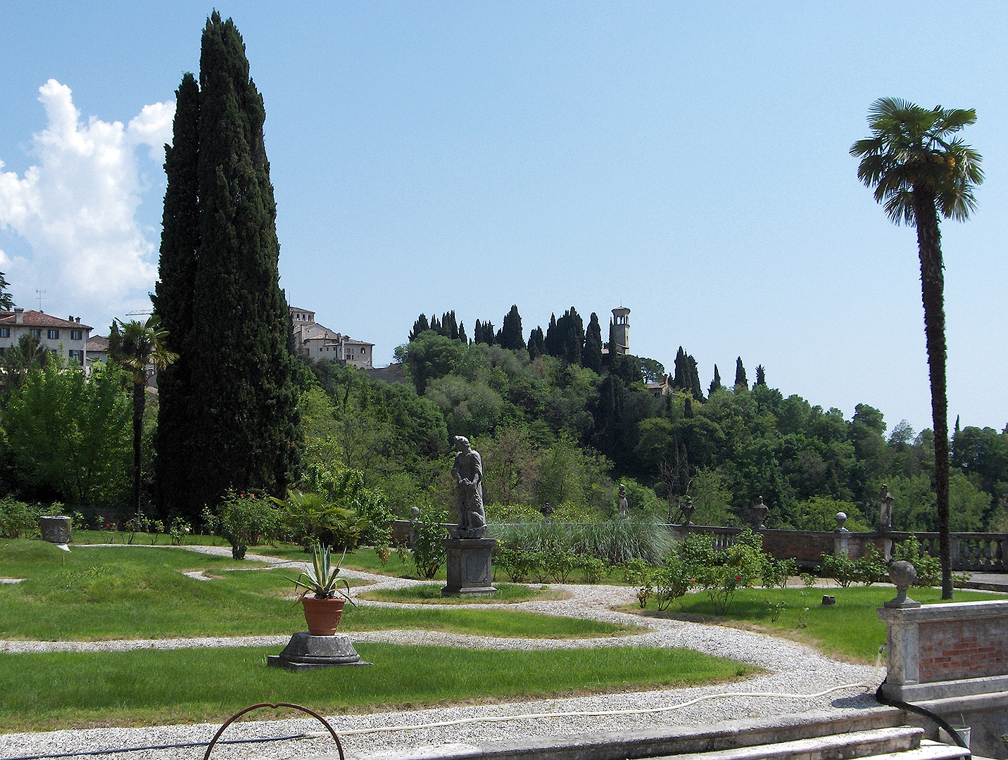 Villa Contarini in Asolo (Veneto, Itali), Villa Contarini in Asolo (Veneto, Italy)