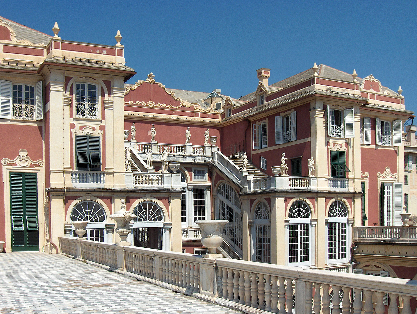 Koninklijk Paleis (Palazzo Reale) Genua; Royal Palace (Palazzo Reale) Genoa