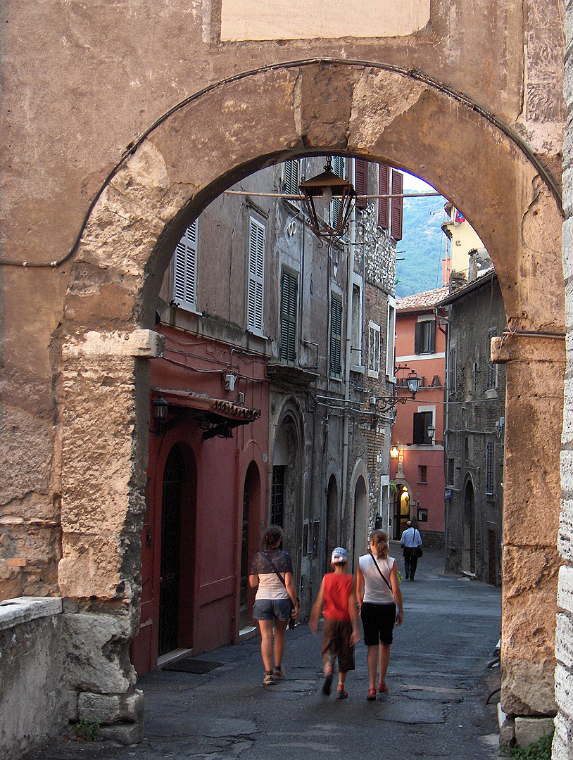 Porta di San Martino, Tivoli (RM, Lazio, Italië), Porta di San Martino, Tivoli (RM, Lzio, Italy)
