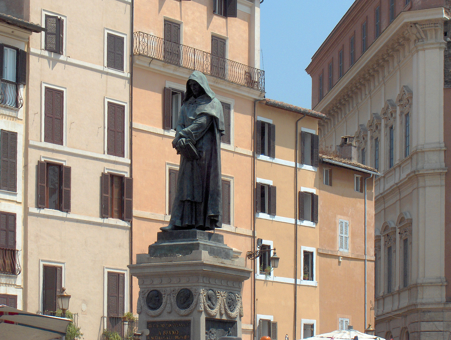 Monument voor Giordano Bruno (Rome), Monument to Giordano Bruno