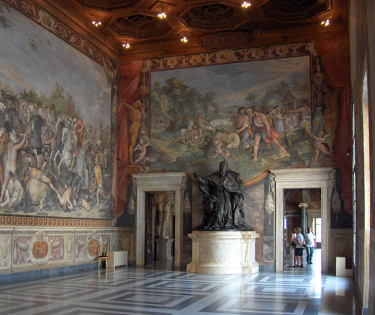 Hal van de Horatii and Curiatii (Rome); Hall of the Horatii and Curiatii