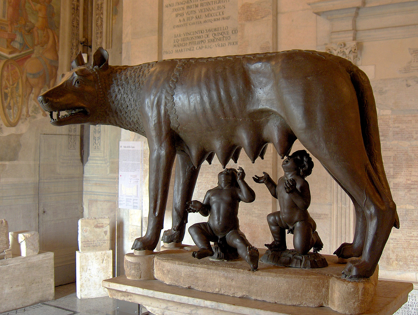 Lupa Capitolina (Capitolijnse Wolf, Rome), Lupa Capitolina (Capitoline Wolf)
