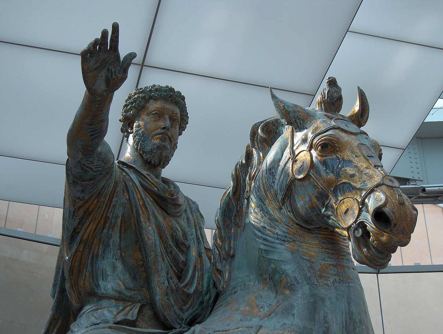 Ruiterstandbeeld van Marcus Aurelius (Rome), Equestrian Statue of Marcus Aurelius