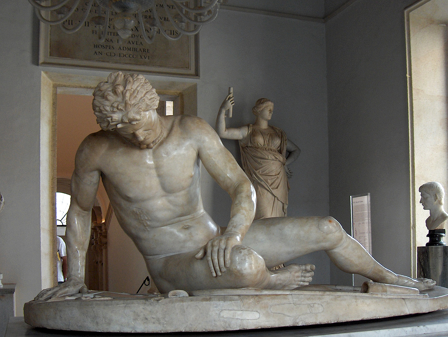 Stervende Gallir (Rome); Dying Gaul