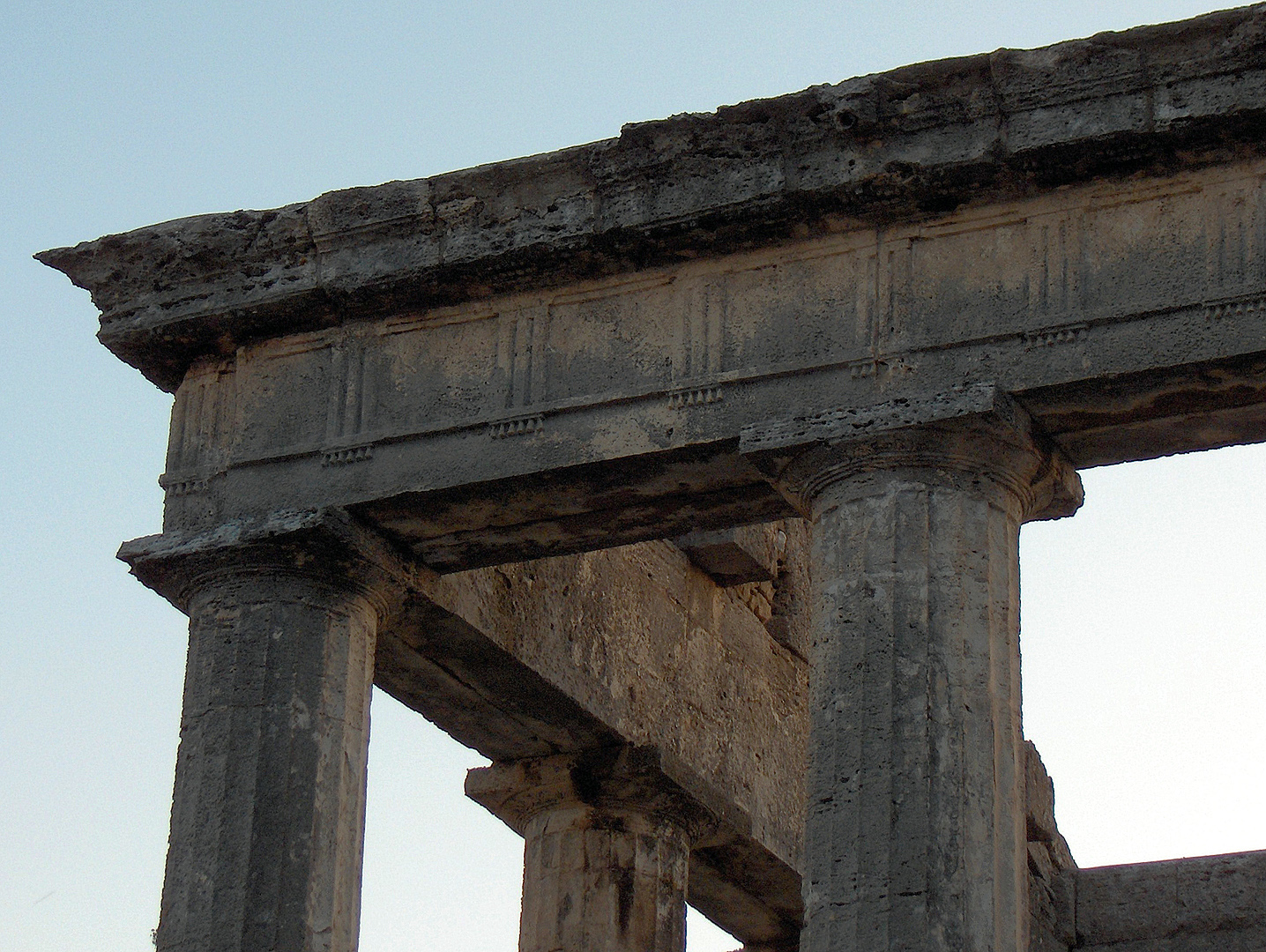 Tempel van Hercules, Cori (LT, Lazio, Itali); Temple of Hercules, Cori (LT, Latium, Itali)