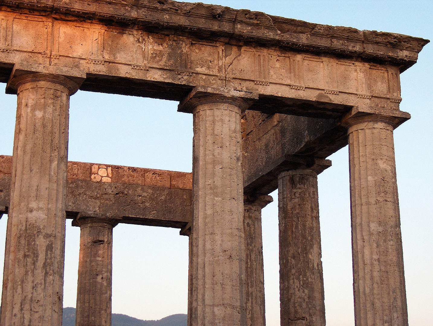 Tempel van Hercules, Cori (LT, Lazio, Itali), Temple of Hercules, Cori (LT, Latium, Itali)