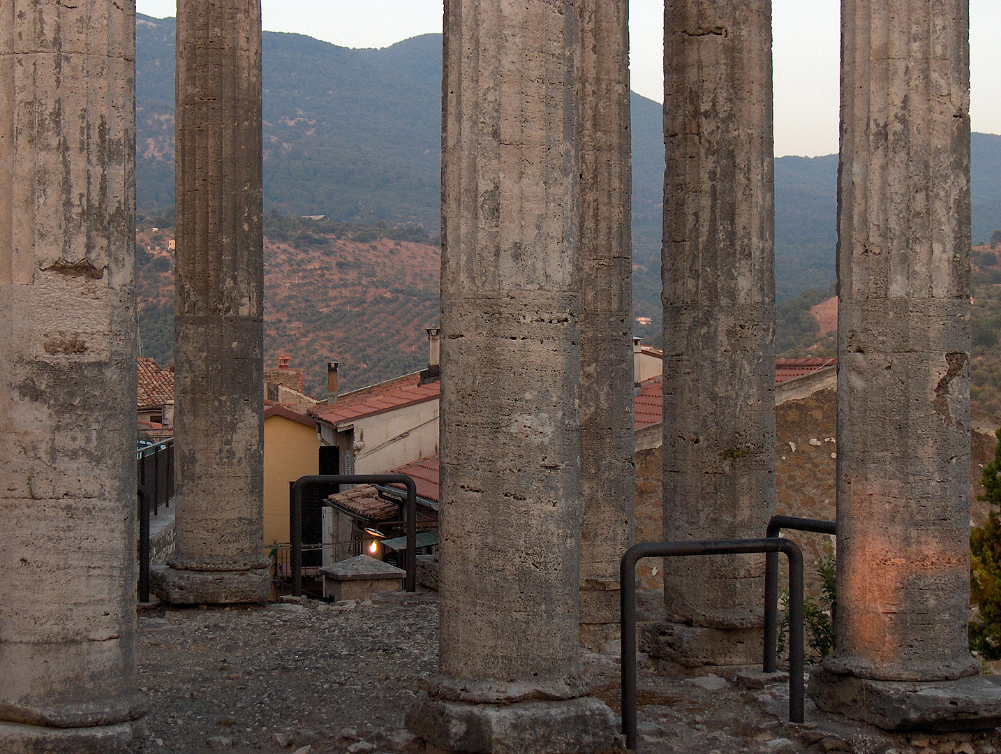 Tempel van Hercules, Cori (LT, Lazio, Itali), Temple of Hercules, Cori (LT, Latium, Itali)