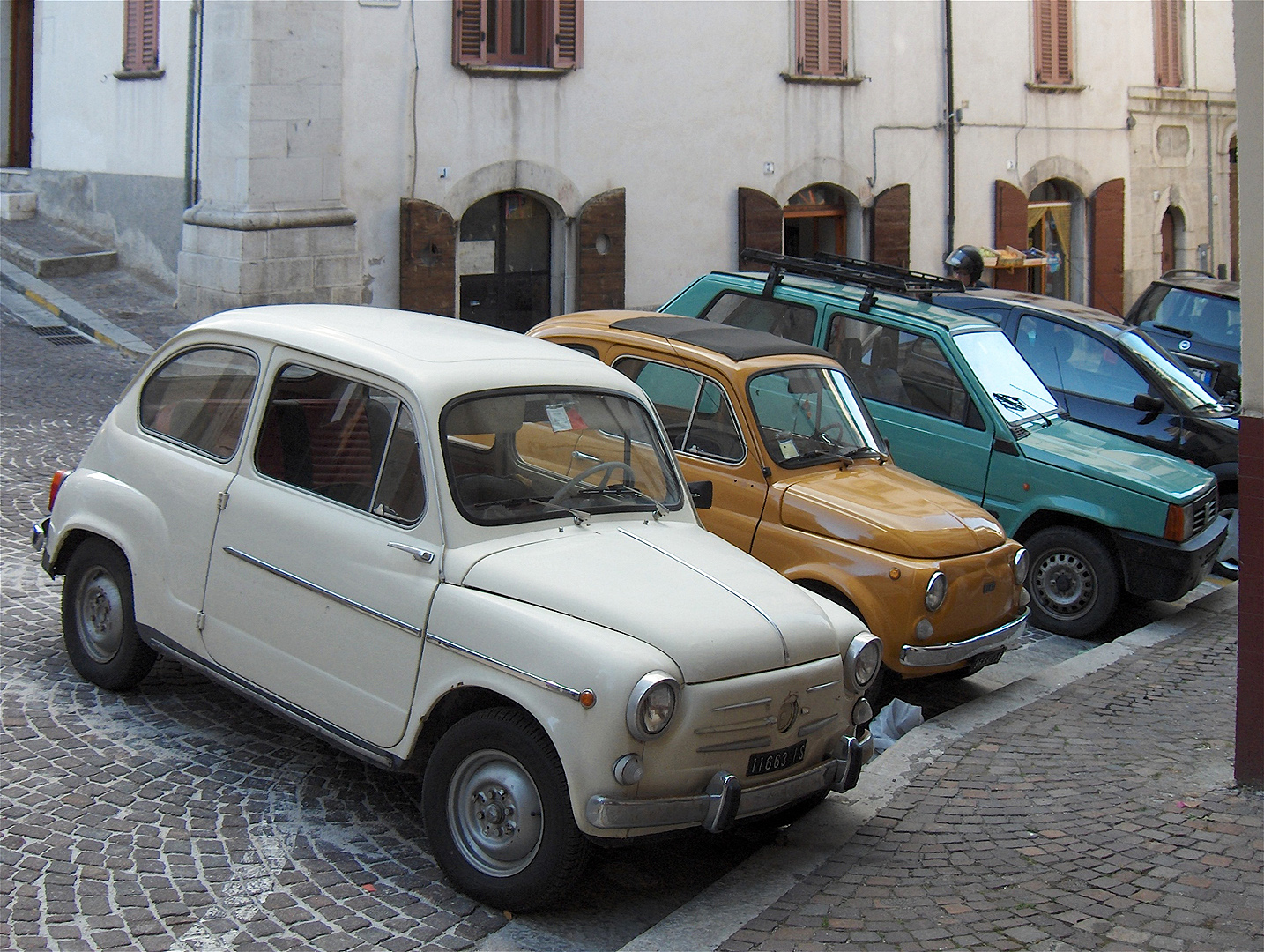 Fiat 600, Fiat 500 en Fiat Panda, Fiat 600, Fiat 500 and Fiat Panda