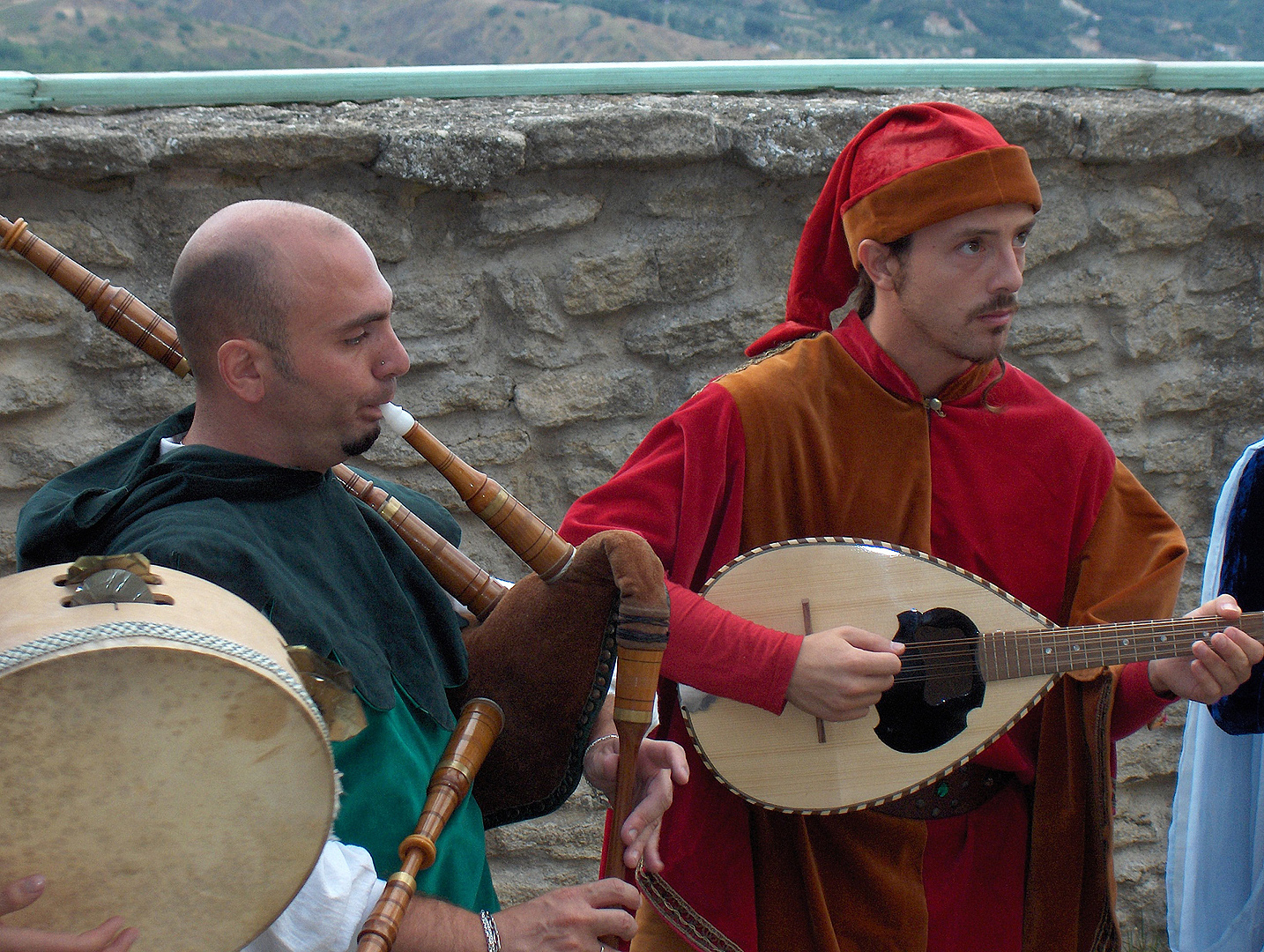 Historisch gezelschap (Abruzzen, Itali); Historical group (Abruzzo, Italy)