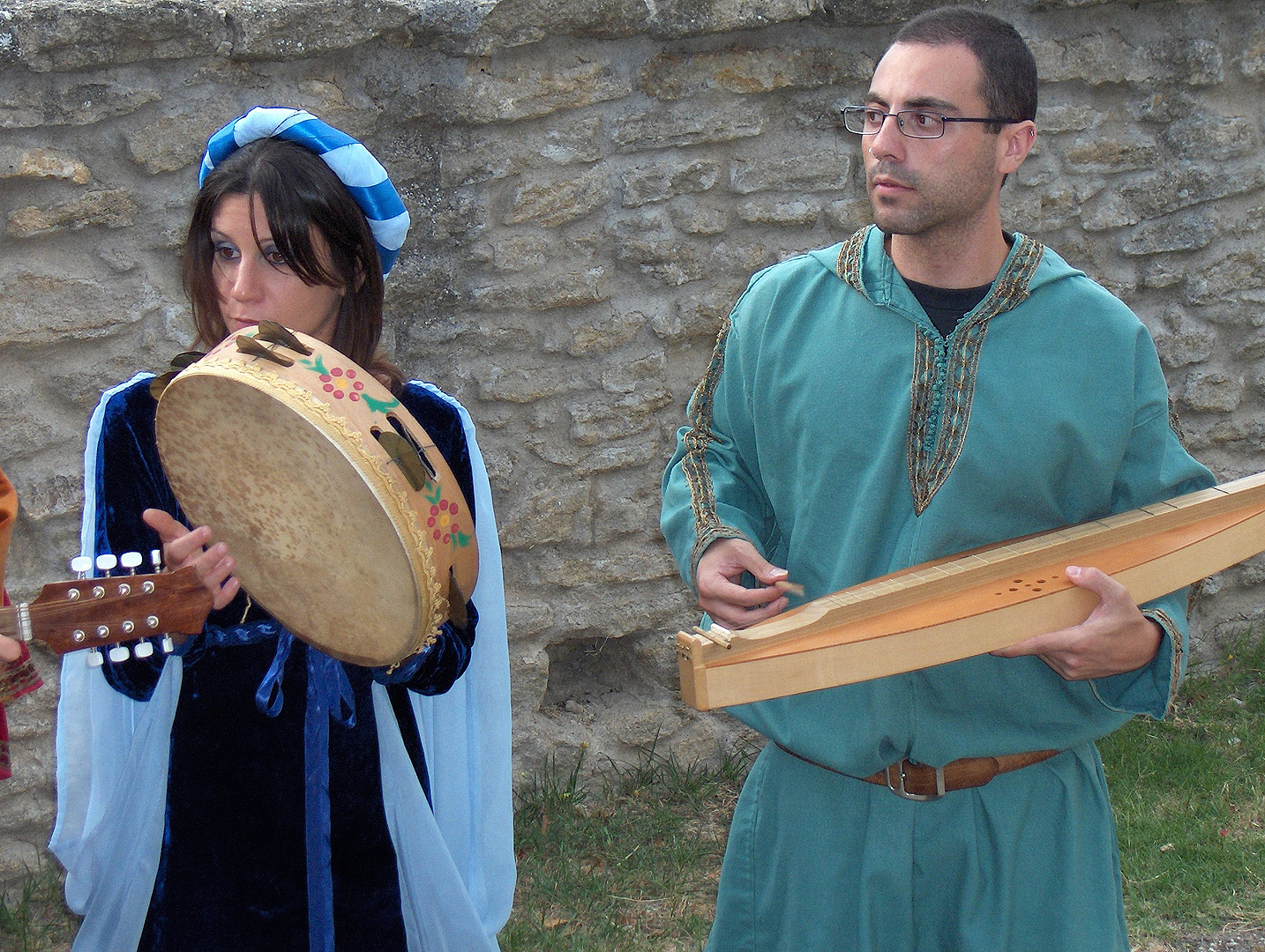 Historisch gezelschap (Abruzzen, Itali); Historical group (Abruzzo, Italy)