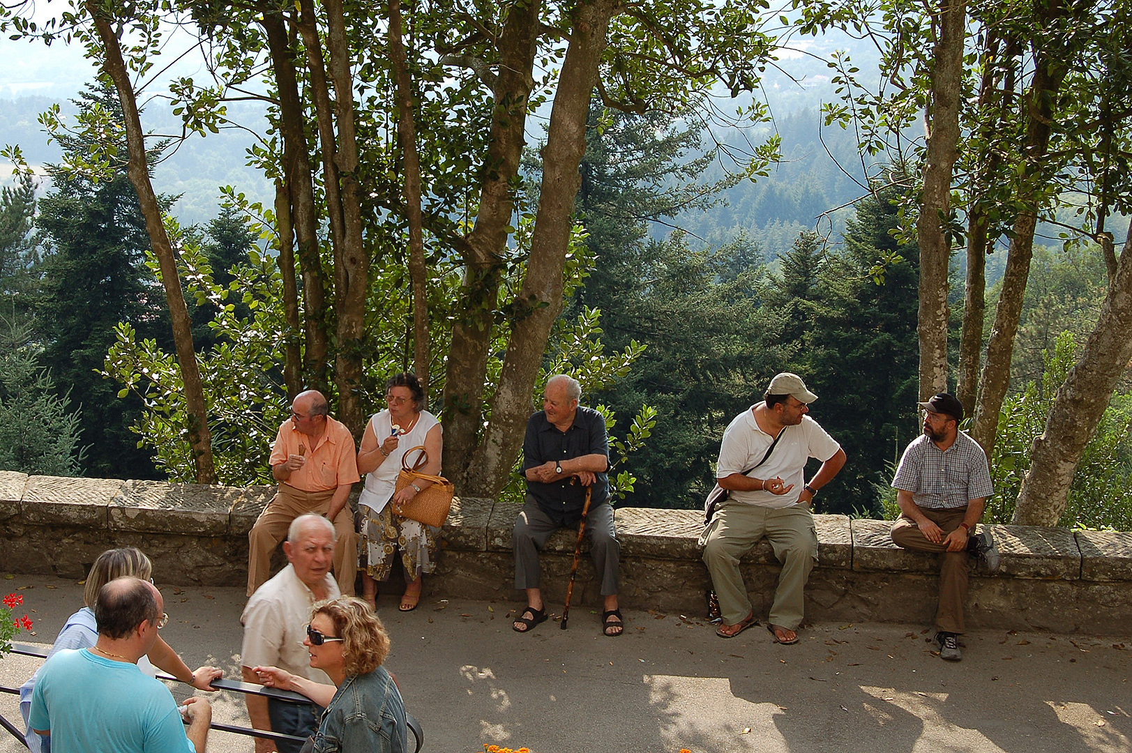 Zondags uitstapje (Vaglia, Toscane); Sunday outing (Vaglia, Tuscany)