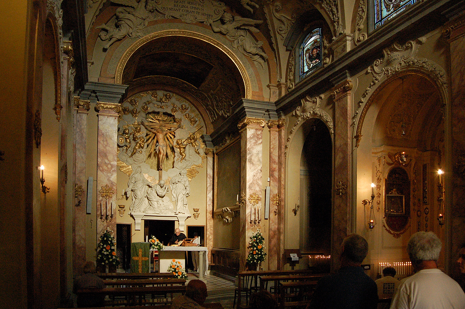 Kloosterkerk van Monte Senario (Toscane, Itali); Church of the convent of Monte Senario (Tuscany)