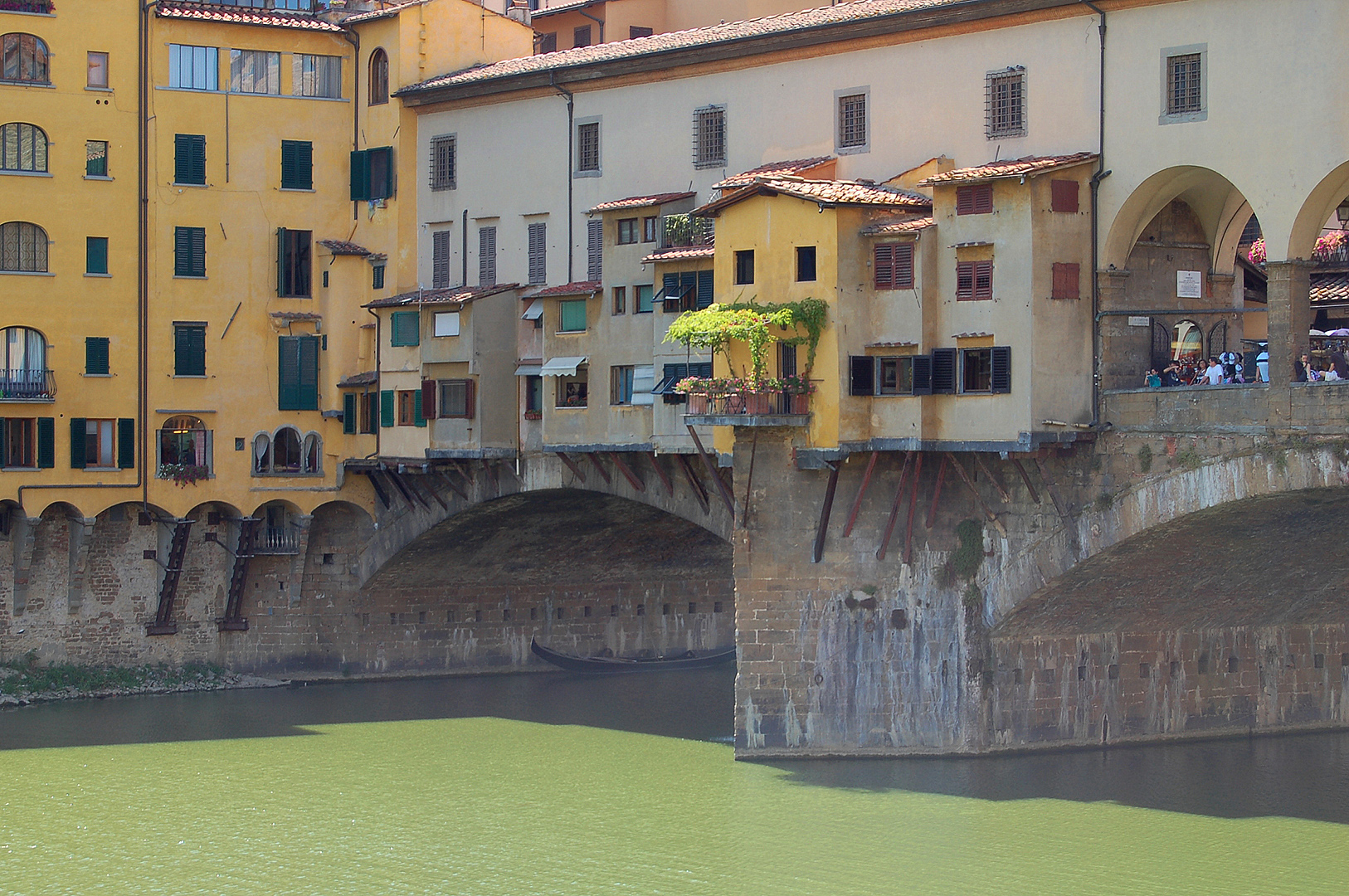 Ponte Vecchio (Florence, Toscane, Itali)., Ponte Vecchio (Florence, Tuscany, Italy).