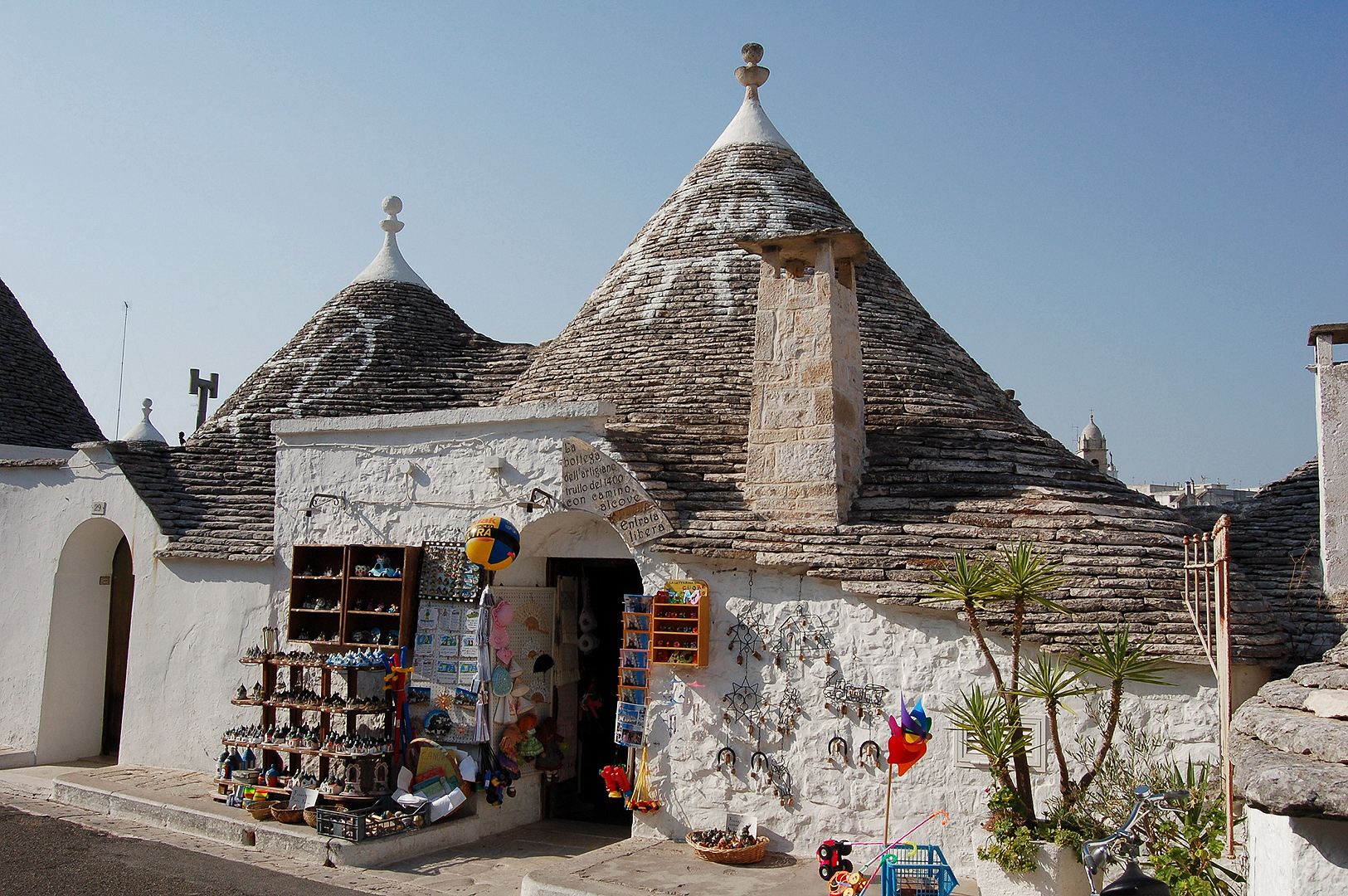 Trulli in Alberobello (Apuli, Itali); Trulli in Alberobello (Apulia, Italy)