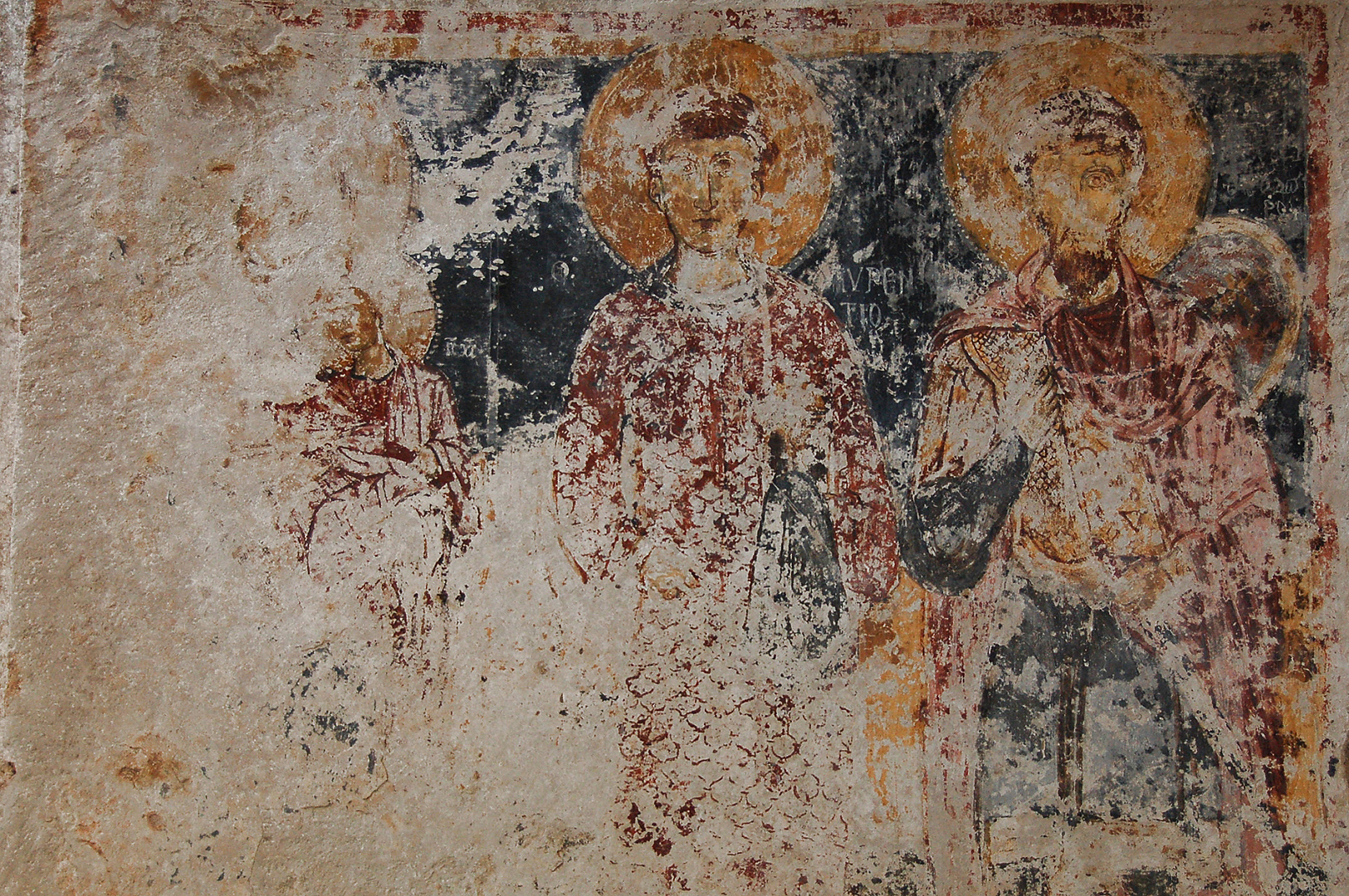 Grotkerk bij Fasano (Apuli, Itali), Cave church near Fasano (Apulia, Italy)