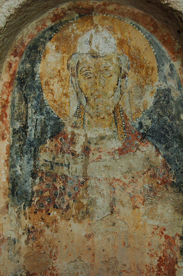 Grotkerk bij Fasano (Apuli, Itali); Cave church near Fasano (Apulia, Italy)