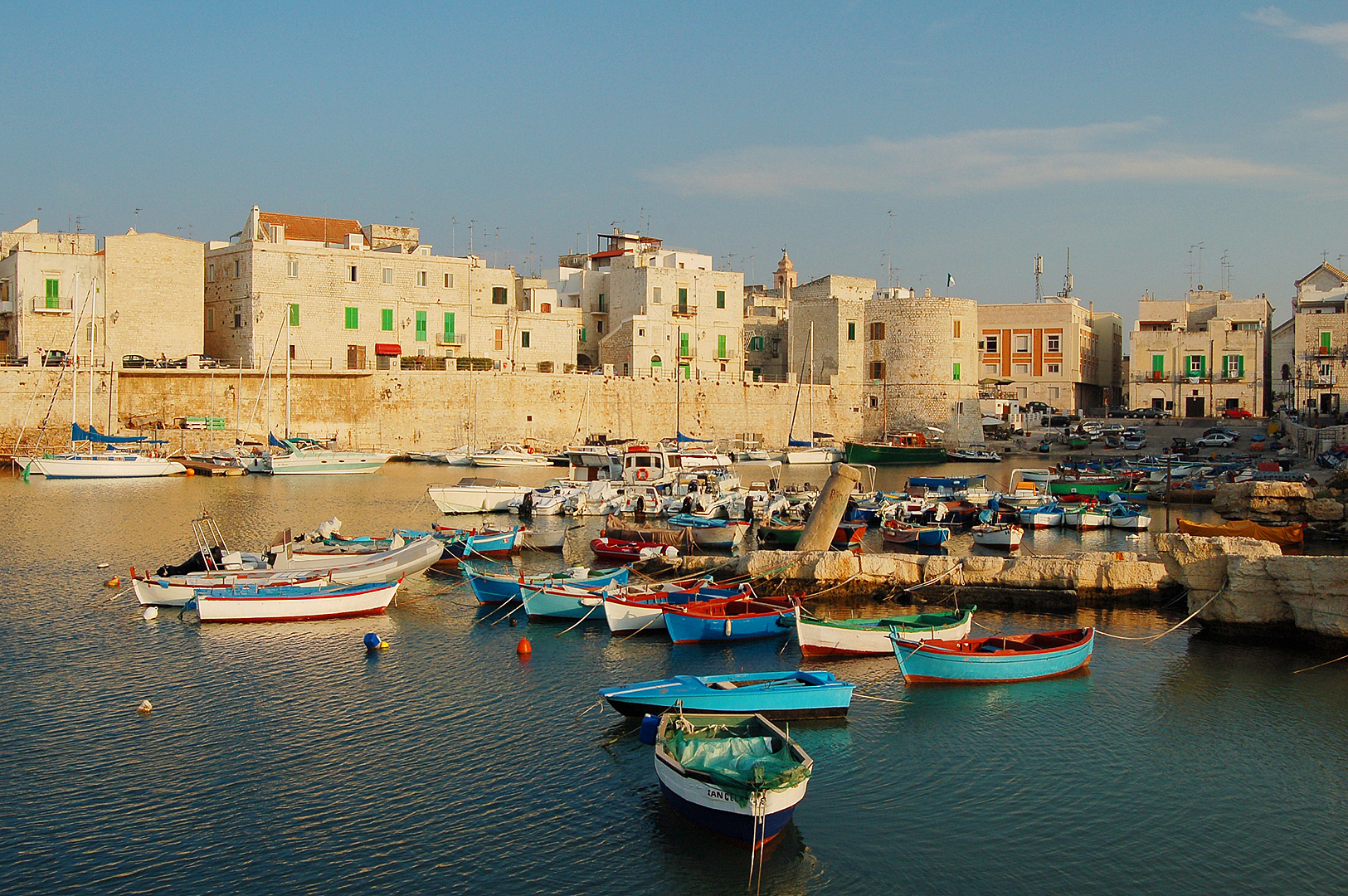 Haven van Giovinazzo (Apuli, Itali), Harbour of Giovinazzo (Apulia, Italy)