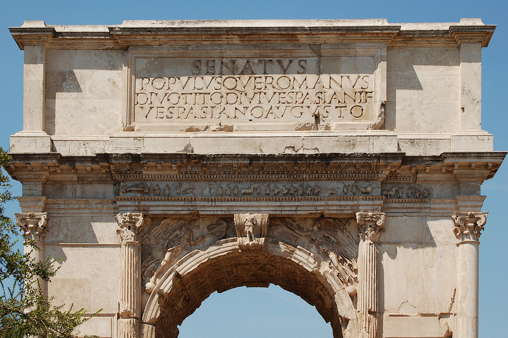 Boog van Titus (Rome, Itali), Arch of Titus (Rome, Italy)