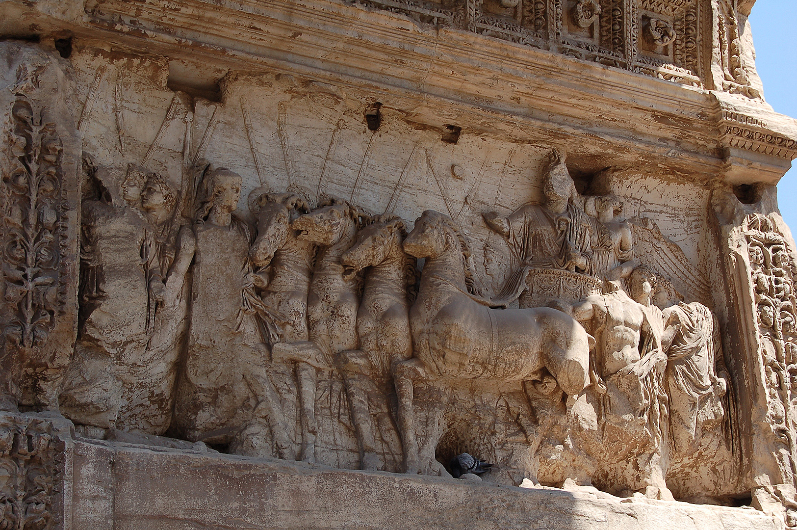 Boog van Titus (Rome, Italië), Arch of Titus (Rome, Italy)
