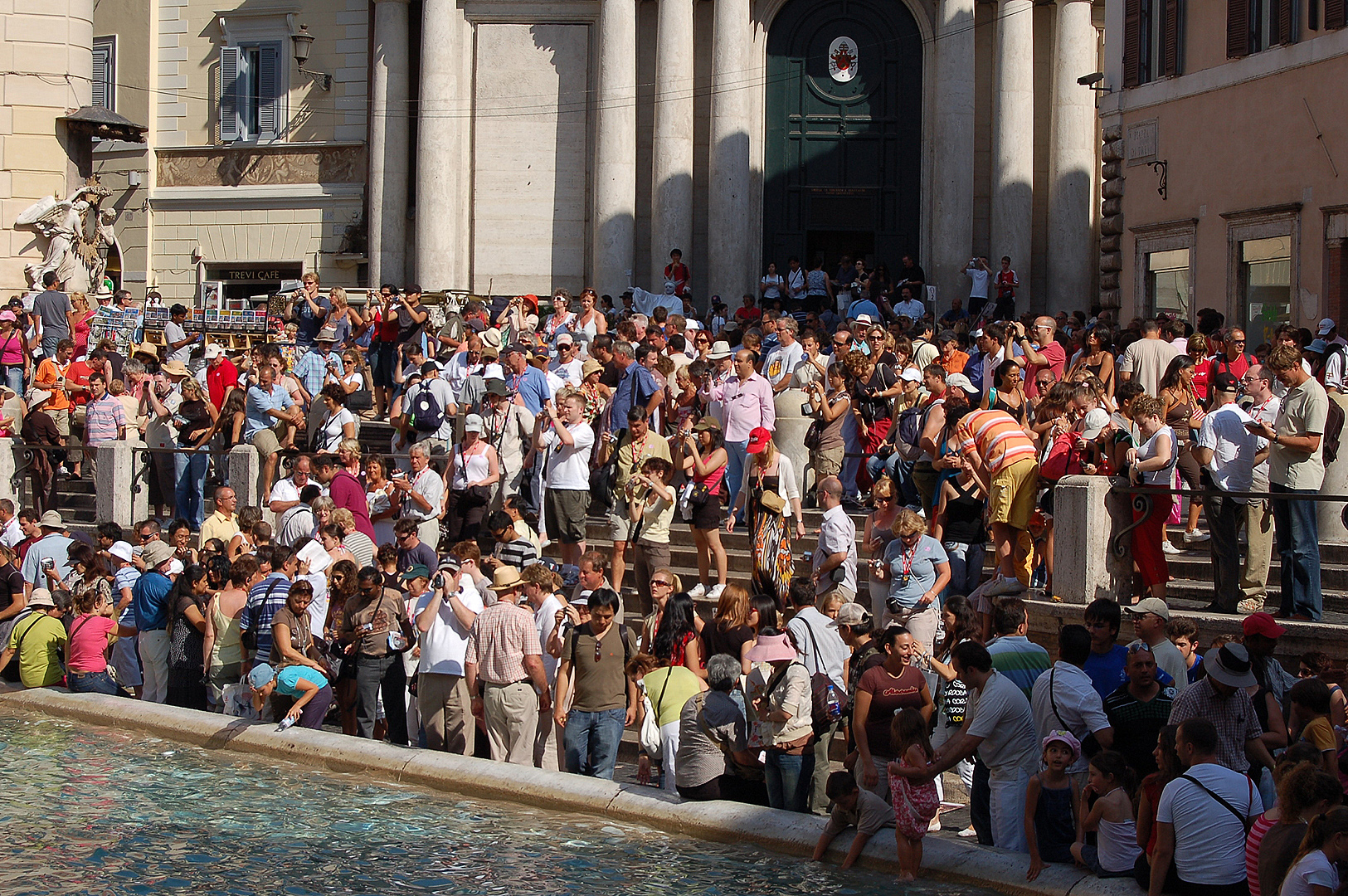 Trevifontein (Fontana di Trevi), Rome, Itali, Trevi Fountain, Rome, Latium, Italy