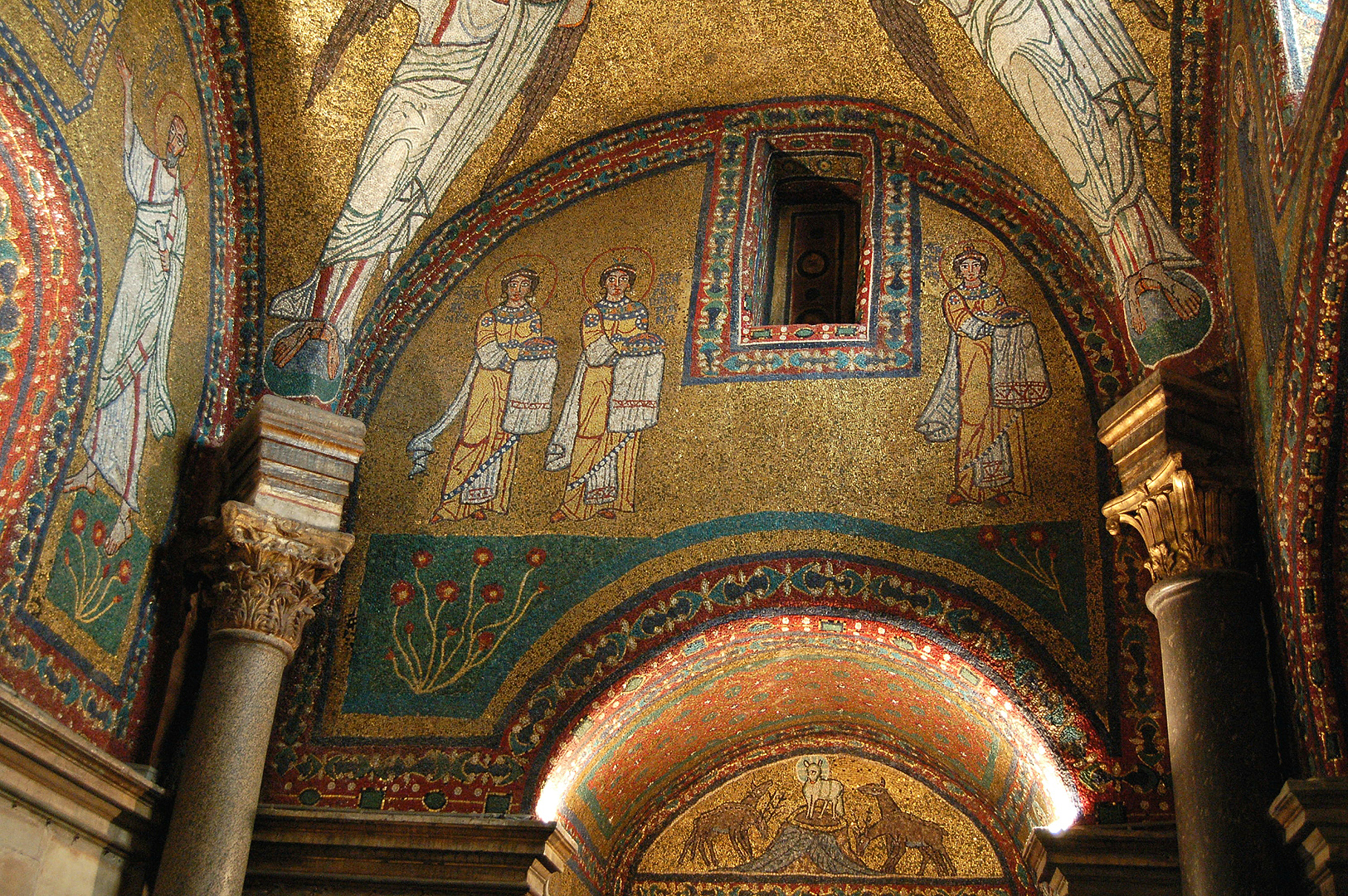 Santa Prassede (Heilige Praxedis), Rome, Itali, Basilica di Santa Prassede, Rome, Italy