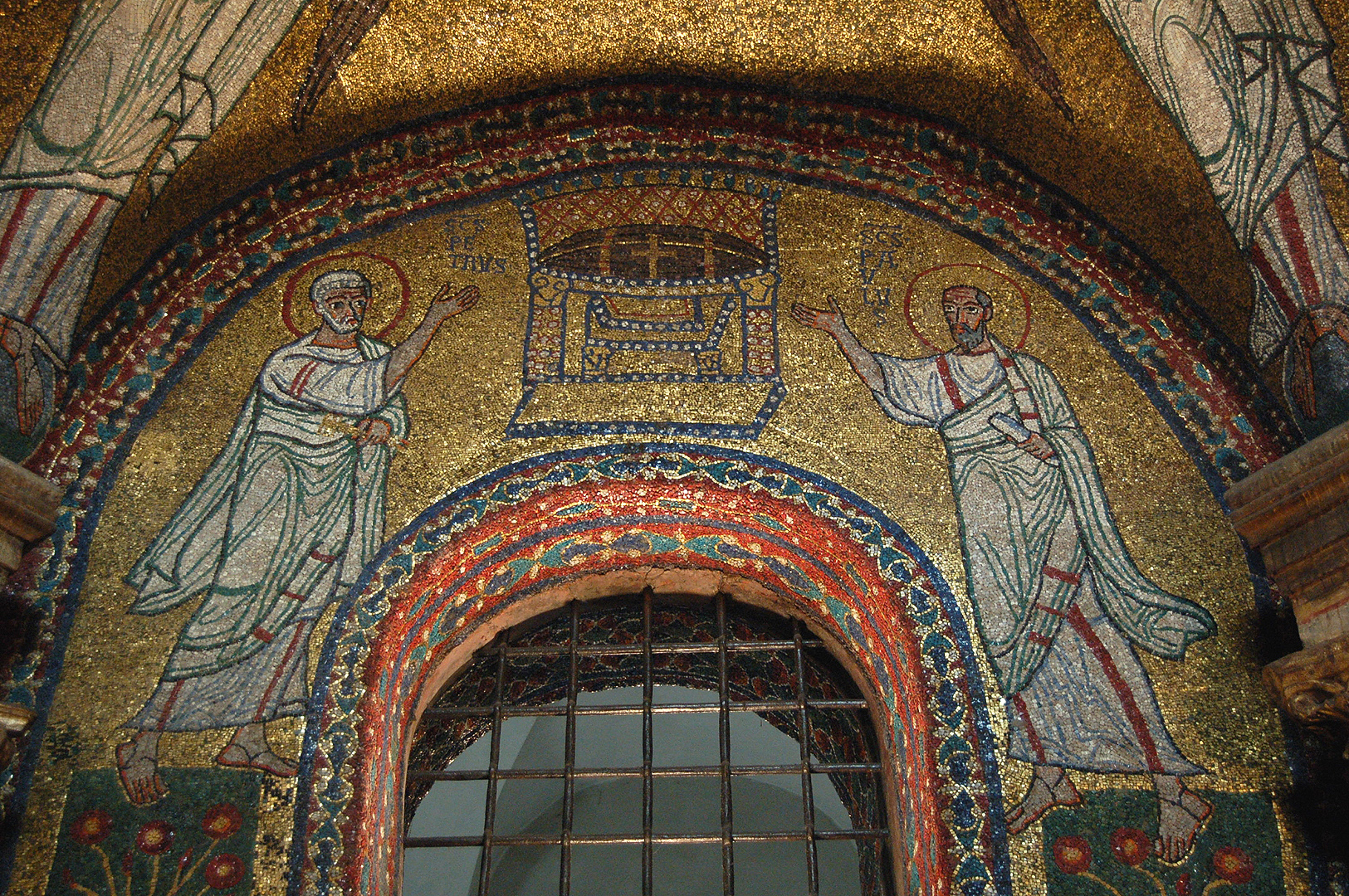 Santa Prassede (Heilige Praxedis), Rome, Itali, Basilica di Santa Prassede, Rome, Italy