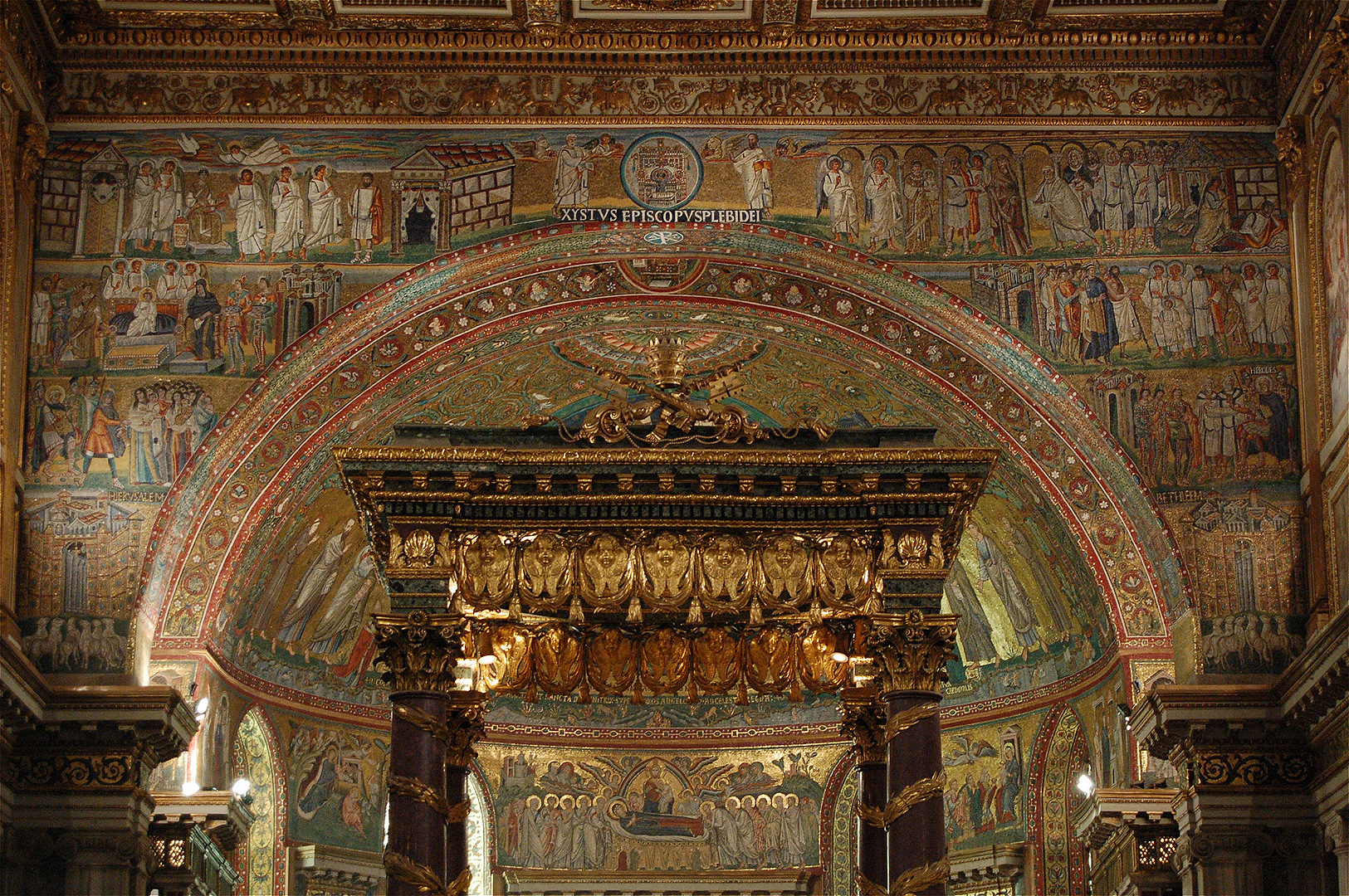 Basiliek van Santa Maria Maggiore, Basilica of Saint Mary Major (Rome, Italy)