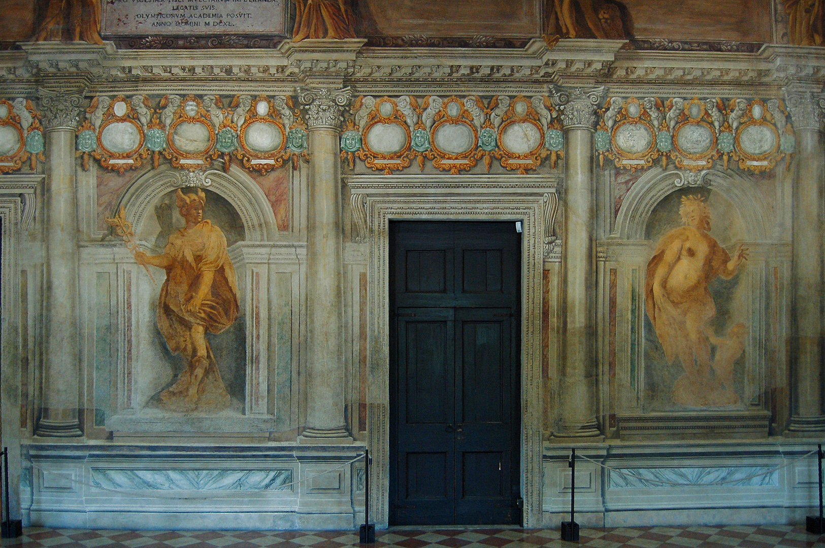 Odium, Teatro Olimpico, Vicenza, Veneto, Itali, Teatro Olimpico (Andrea Palladio), Vicenza, Italy