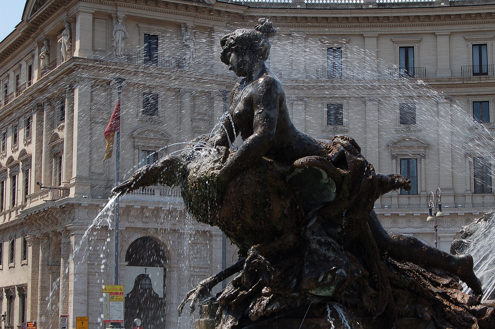 Fontein van de Naiaden (Rome), Piazza della Repubblica (Rome)