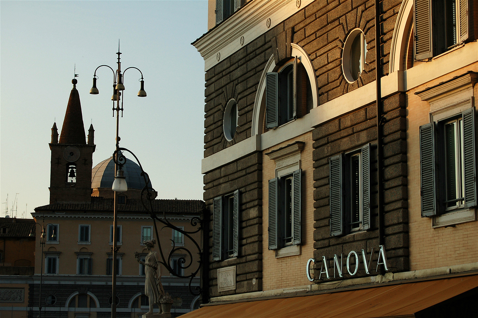 Piazza del Popolo (Rome, Itali), Piazza del Popolo (Italy, Latium, Rome)